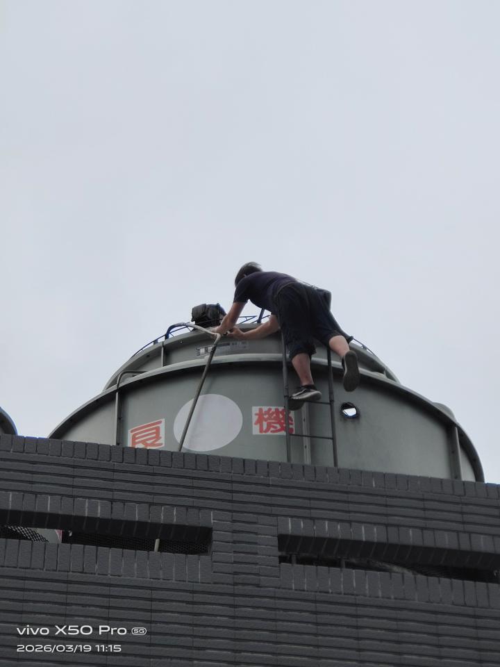 冷卻水塔清洗案件圖片