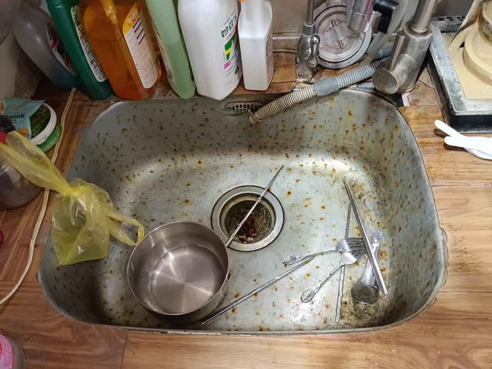 廚房水槽更換案件圖片