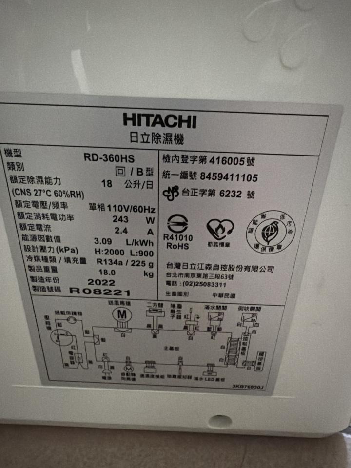 除濕機清洗案件圖片