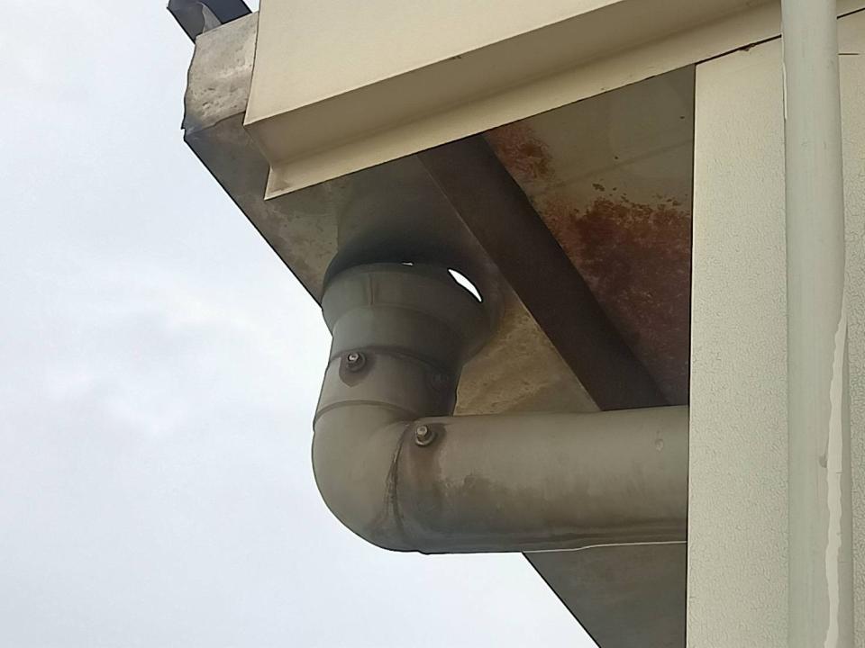 屋簷排水槽施工案件圖片