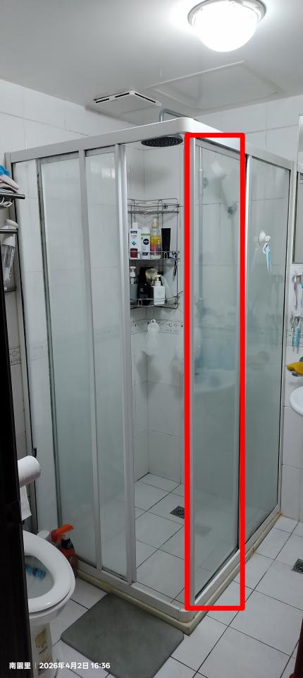 淋浴拉門安裝維修案件圖片