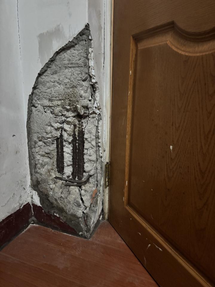 鋼筋外露處理案件圖片