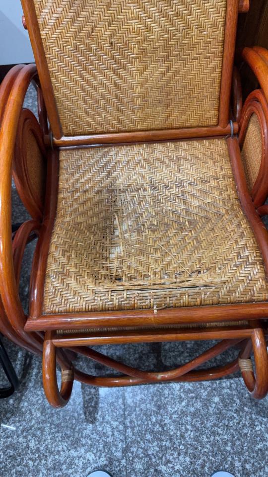 藤椅修理案件圖片