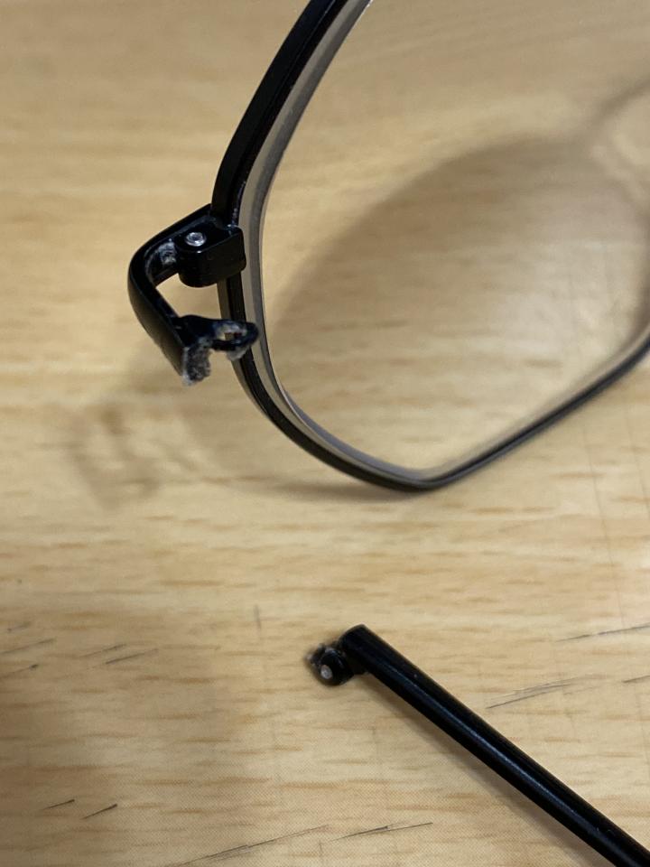 眼鏡維修案件圖片