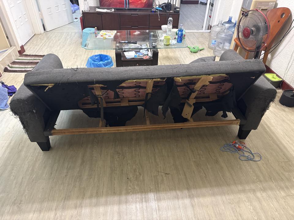 沙發修理案件圖片