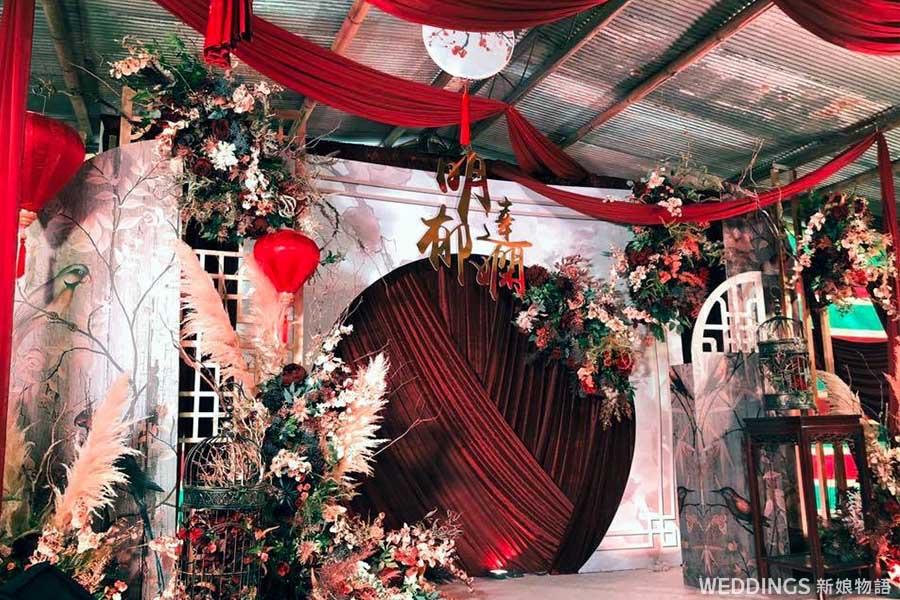 婚禮背板出租案件圖片