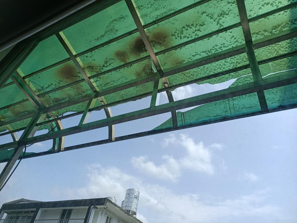 遮雨棚安裝案件圖片