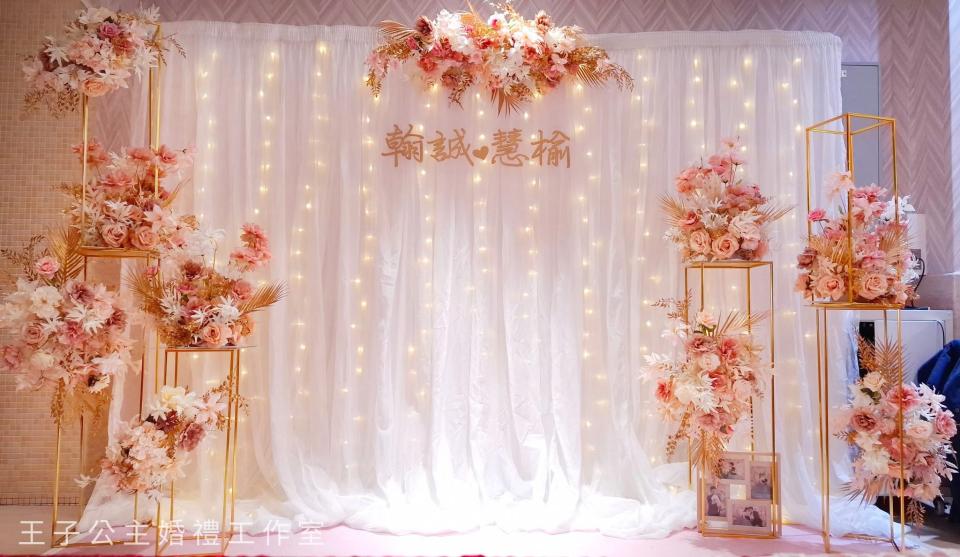 婚禮背板出租案件圖片