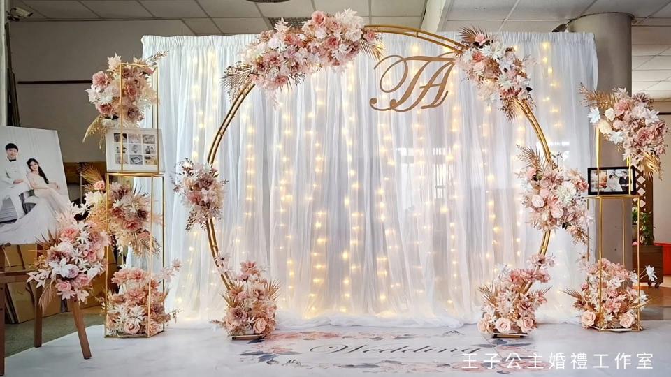 婚禮背板出租案件圖片