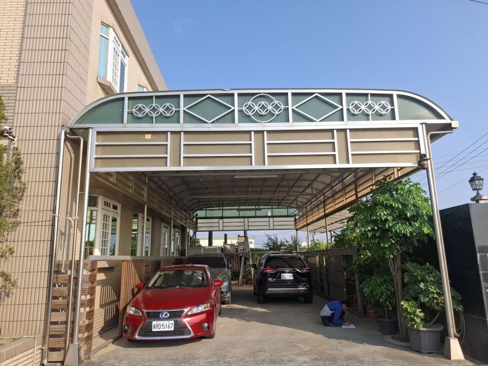 遮雨棚安裝案件圖片