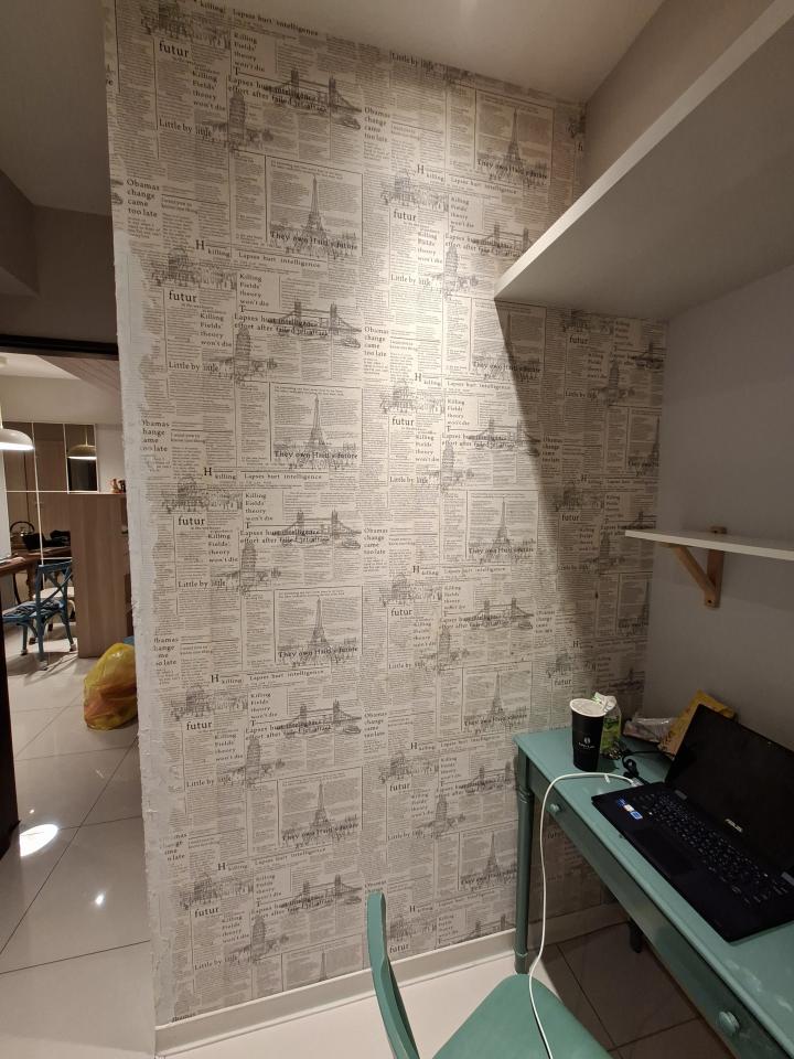 壁紙施工案件圖片