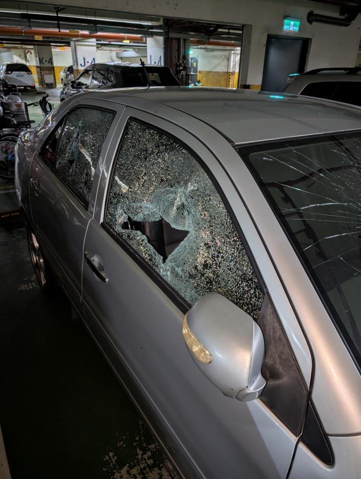 汽車玻璃修補案件圖片