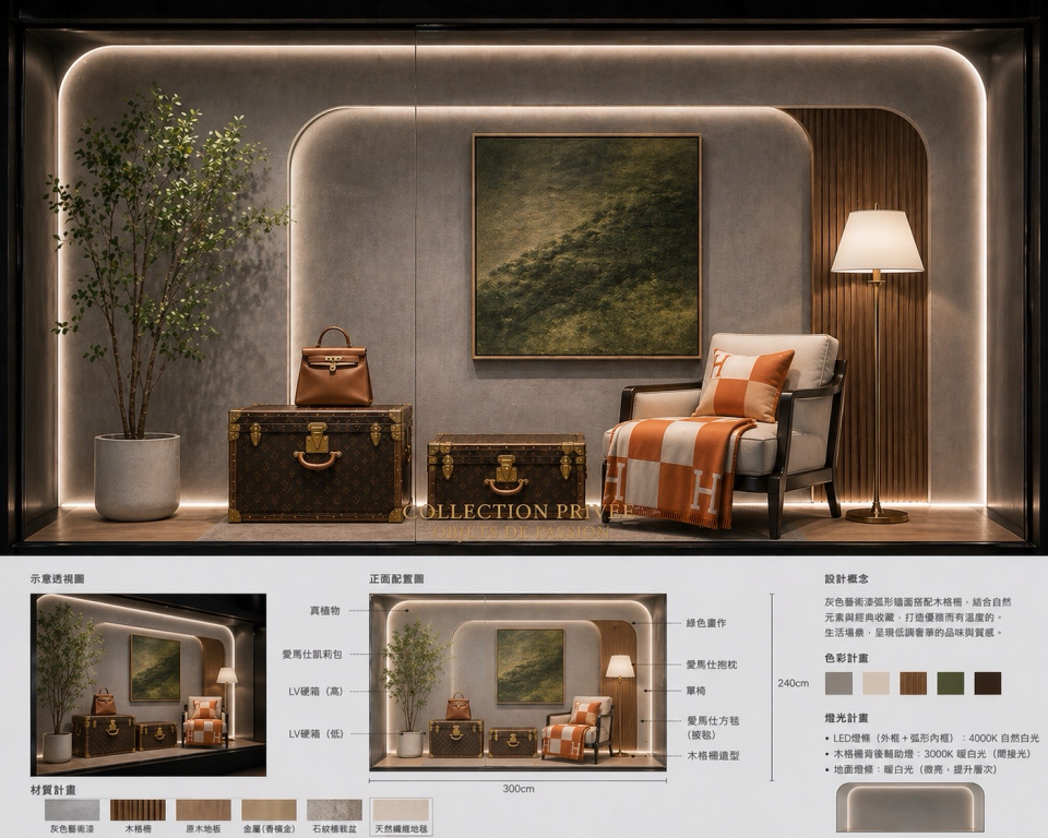 櫥窗設計案件圖片