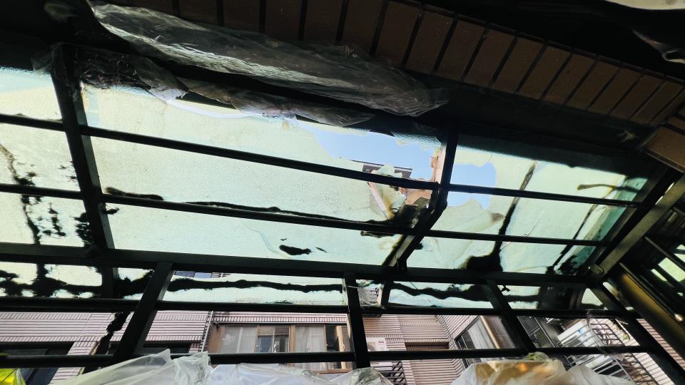 遮雨棚安裝案件圖片