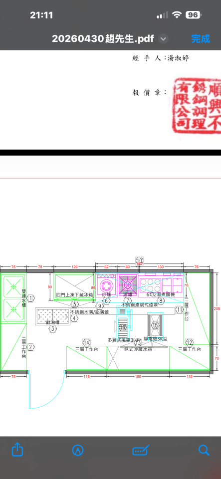 廚房水槽更換案件圖片