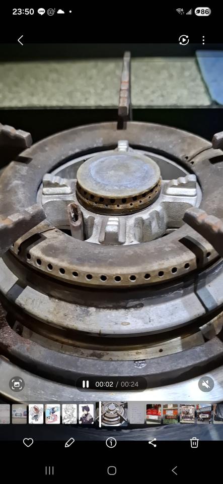 瓦斯爐安裝維修案件圖片