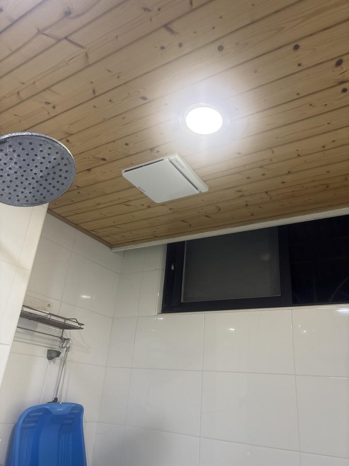 浴室暖風機安裝案件圖片