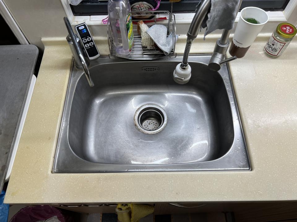 廚房水槽更換案件圖片