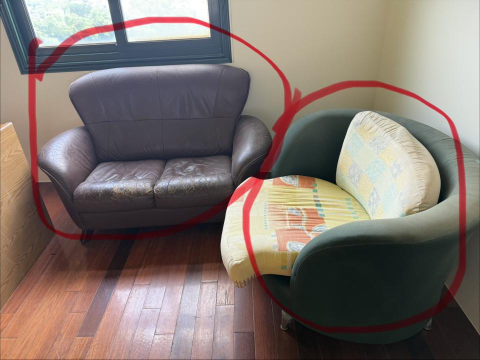 沙發修理案件圖片