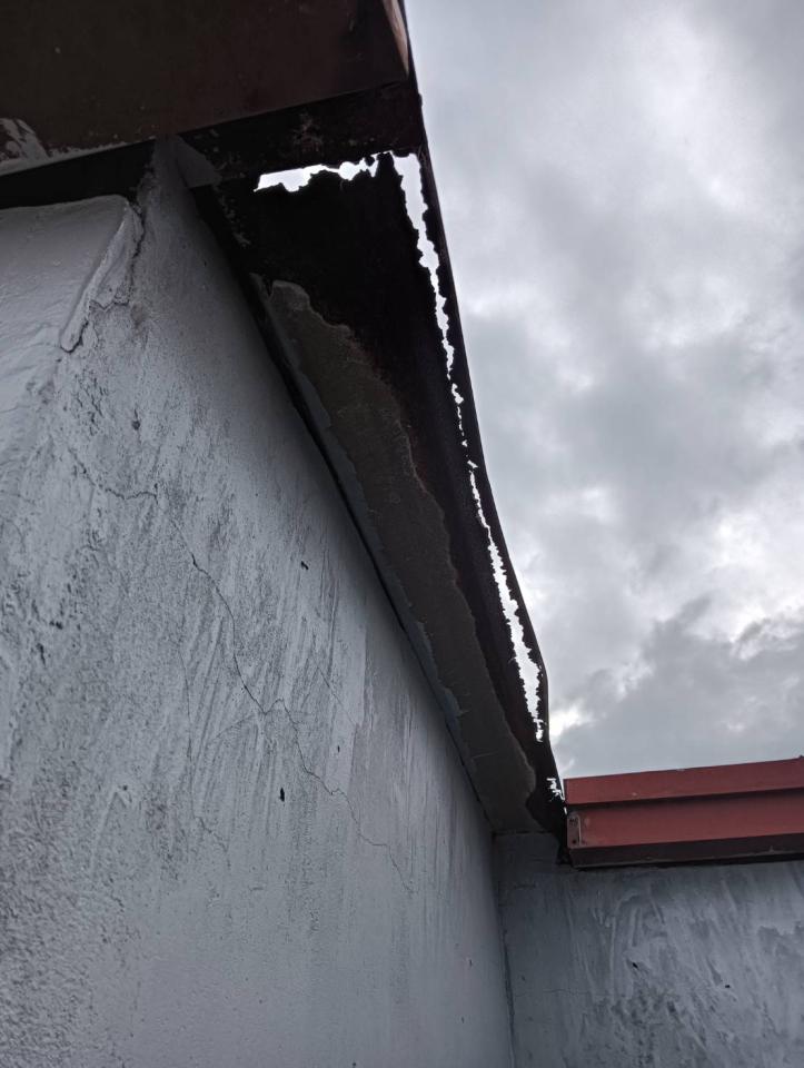 屋簷排水槽施工案件圖片