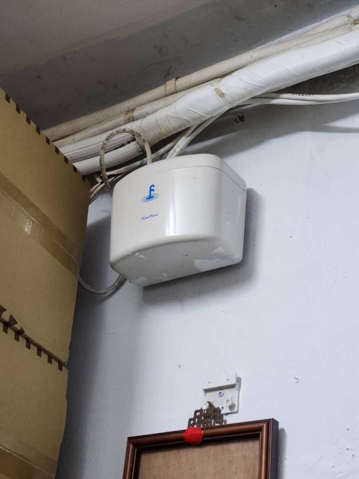 冷氣排水器安裝案件圖片
