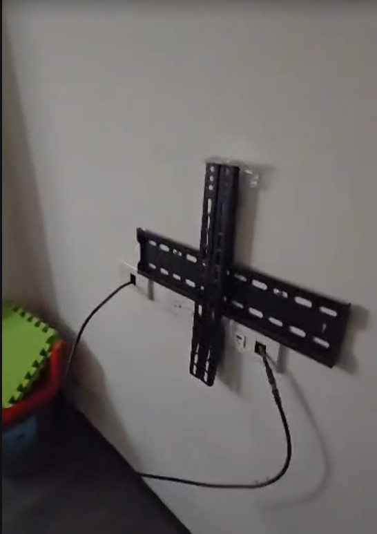 電視壁掛架安裝案件圖片
