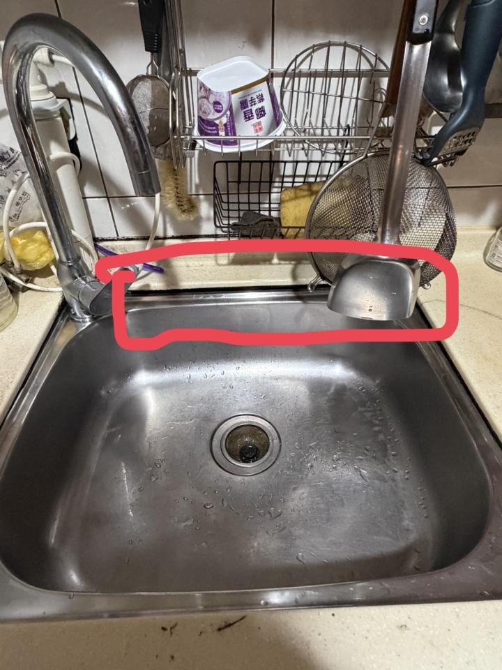 廚房水槽更換案件圖片