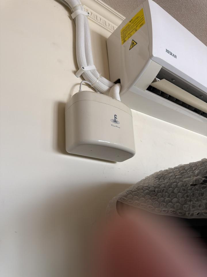 冷氣排水器安裝案件圖片
