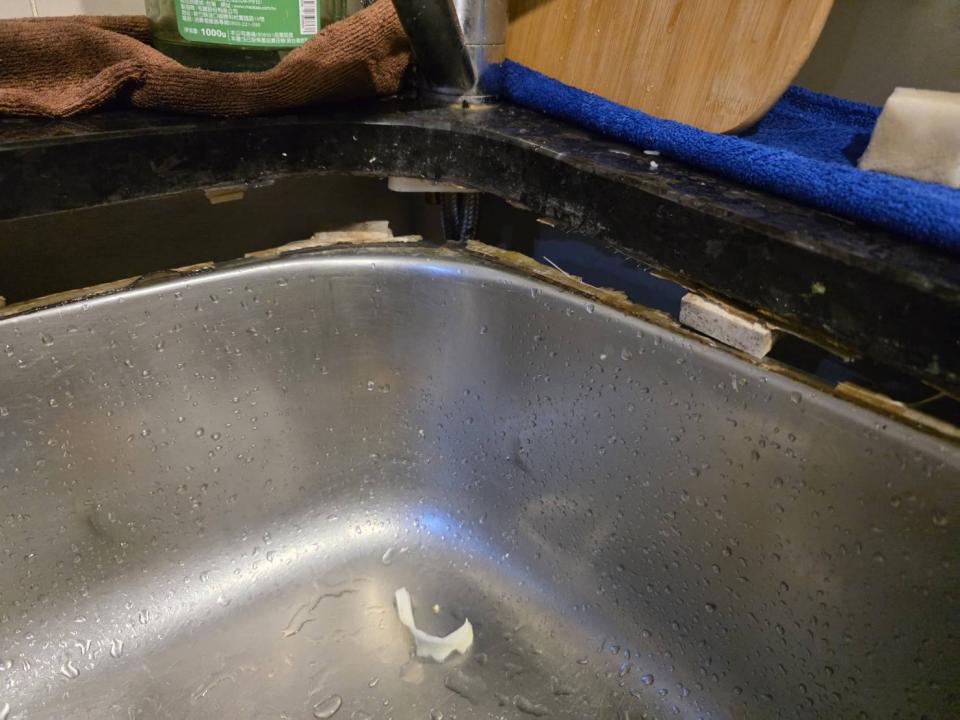 廚房水槽更換案件圖片