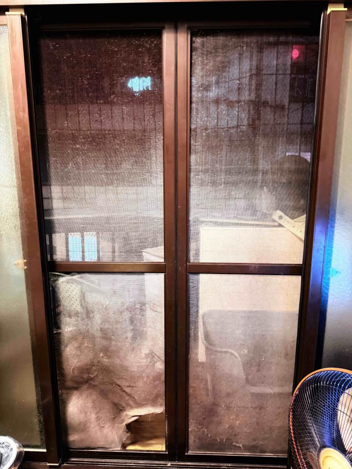 陽台紗網安裝案件圖片