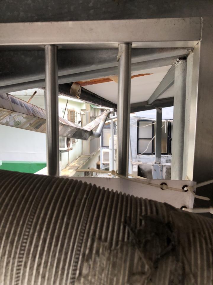 屋簷排水槽施工案件圖片