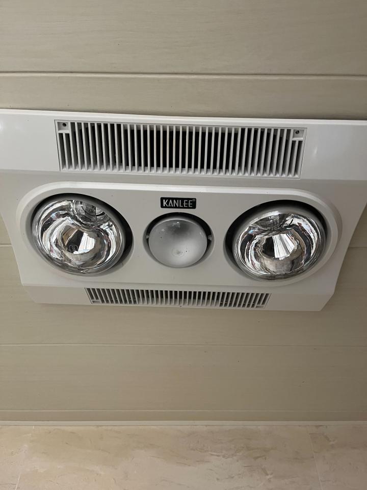 浴室暖風機安裝案件圖片