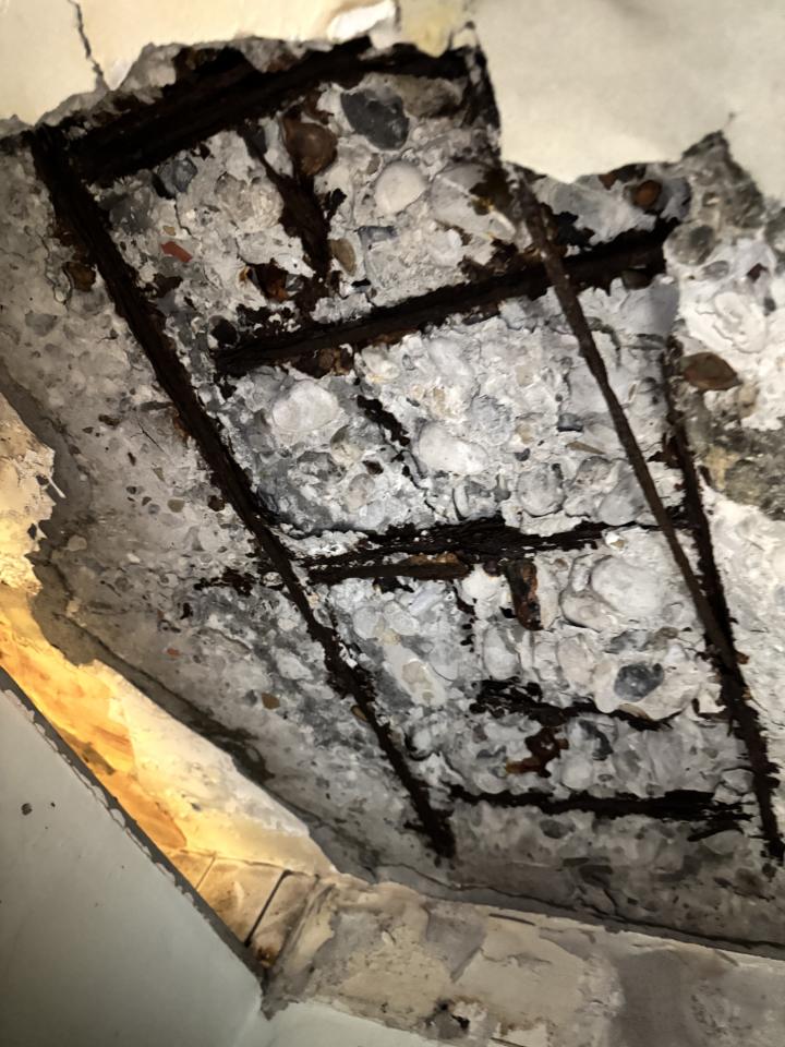 鋼筋外露處理案件圖片