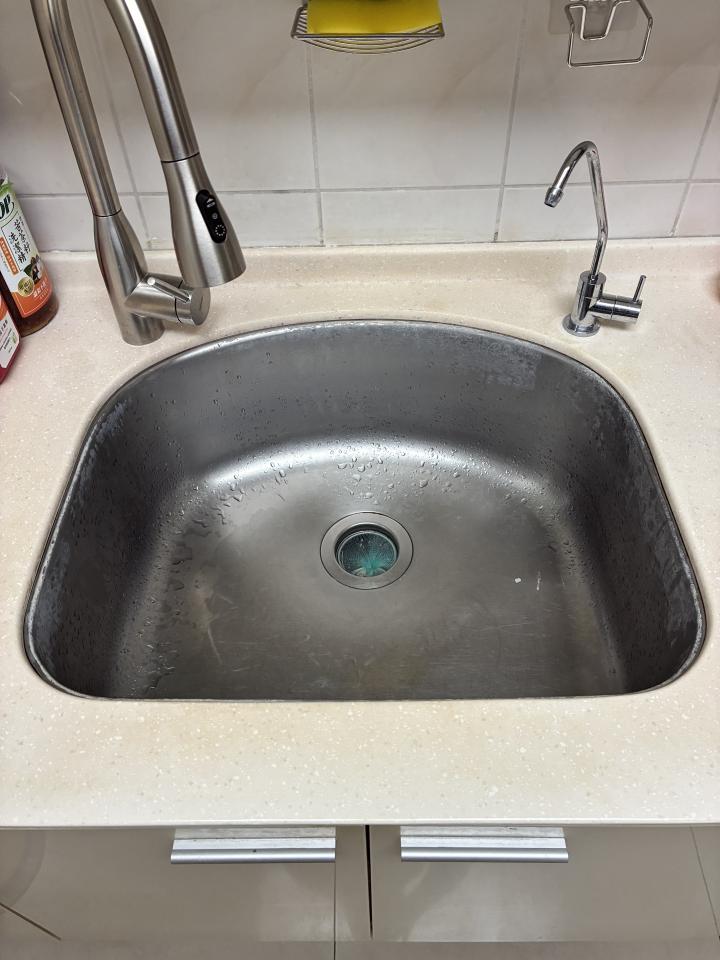 廚房水槽更換案件圖片