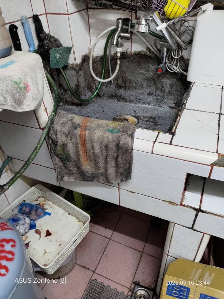 廚房水槽更換案件圖片