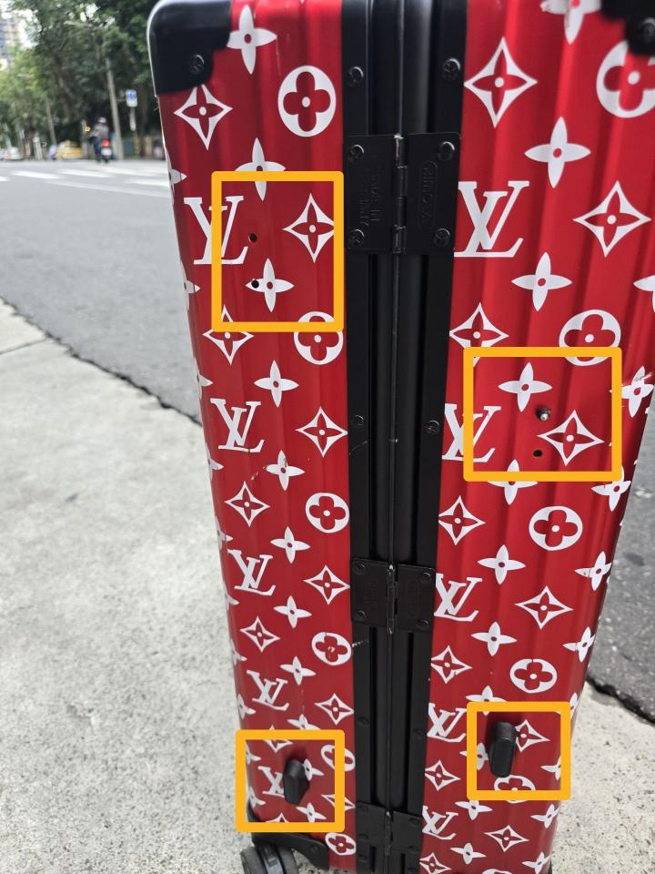 行李箱維修案件圖片
