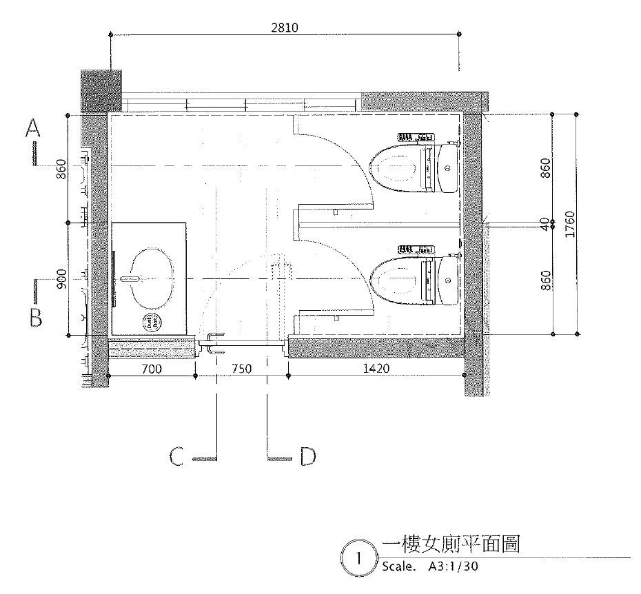 廁所隔間案件圖片