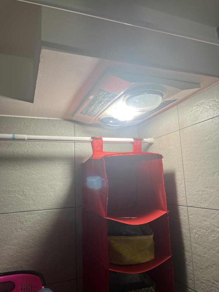 浴室暖風機安裝案件圖片
