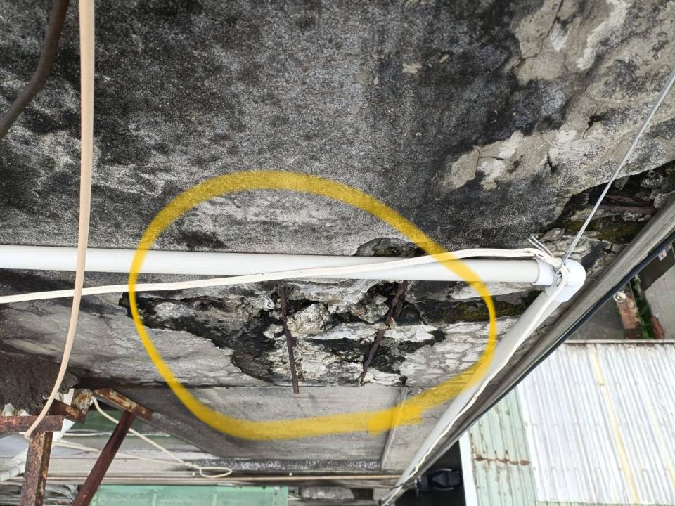 鋼筋外露處理案件圖片