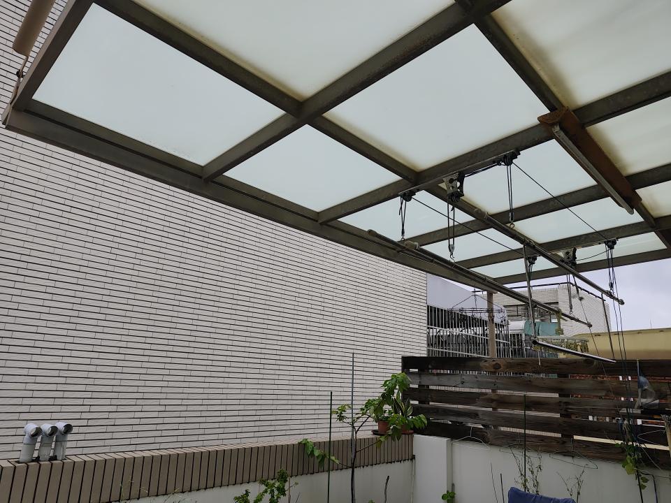 遮雨棚安裝案件圖片