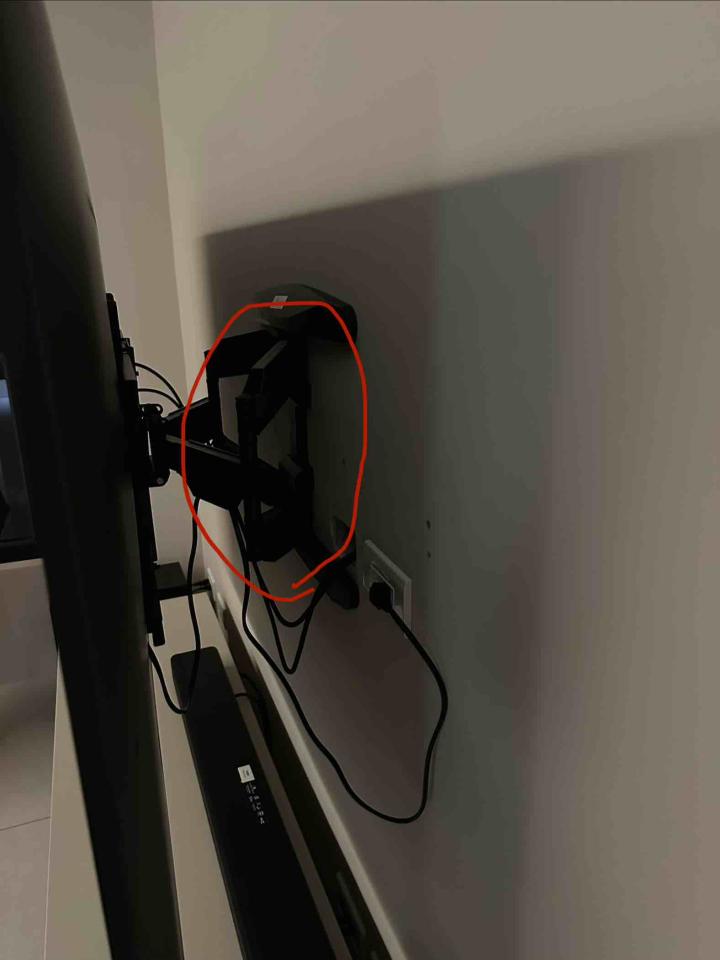 電視壁掛架安裝案件圖片