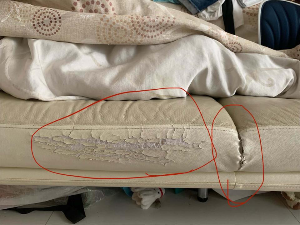 沙發修理案件圖片