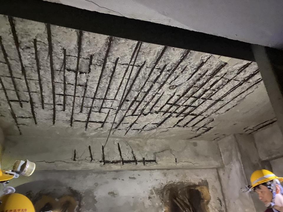 鋼筋外露處理案件圖片