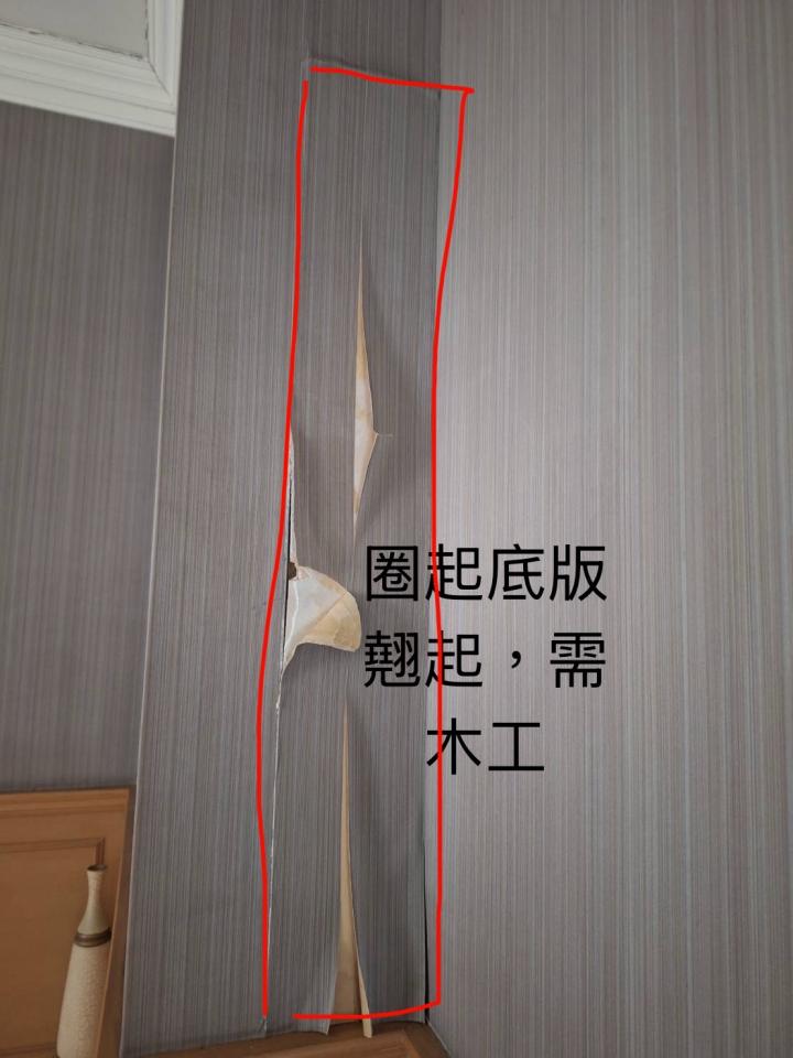 壁紙施工案件圖片