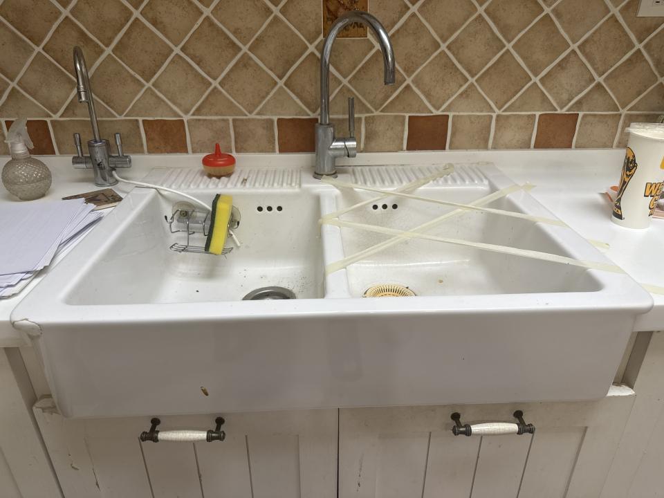 廚房水槽更換案件圖片