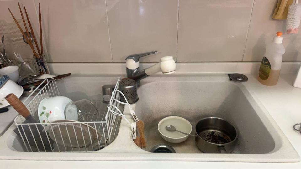 廚房水槽更換案件圖片