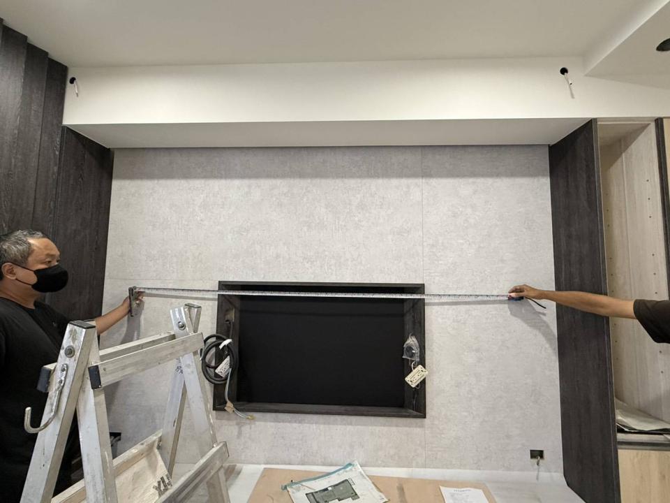 電視壁掛架安裝案件圖片