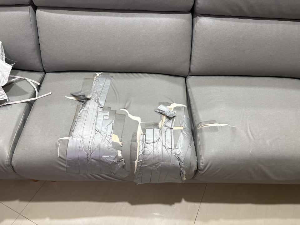 沙發修理案件圖片