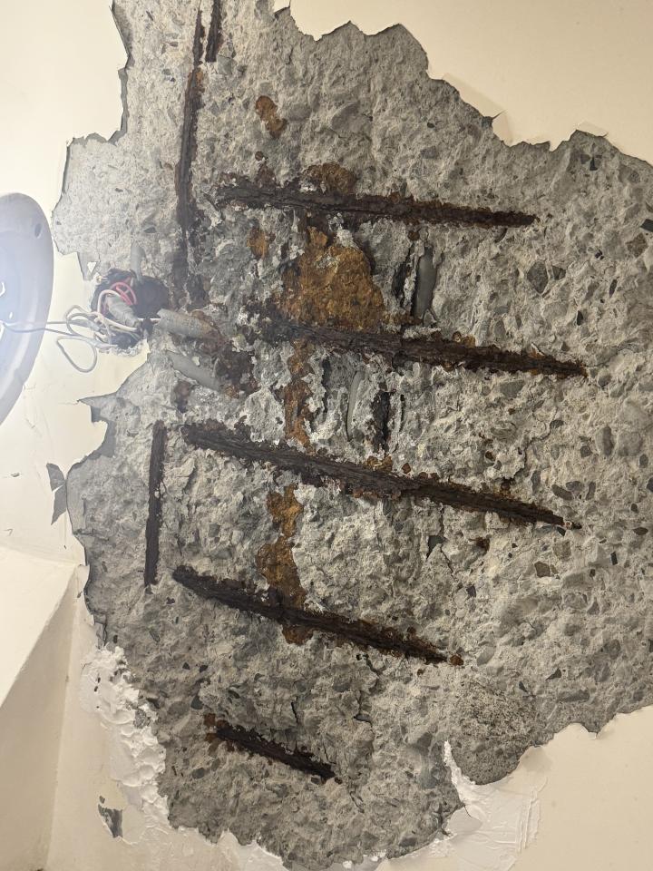 鋼筋外露處理案件圖片