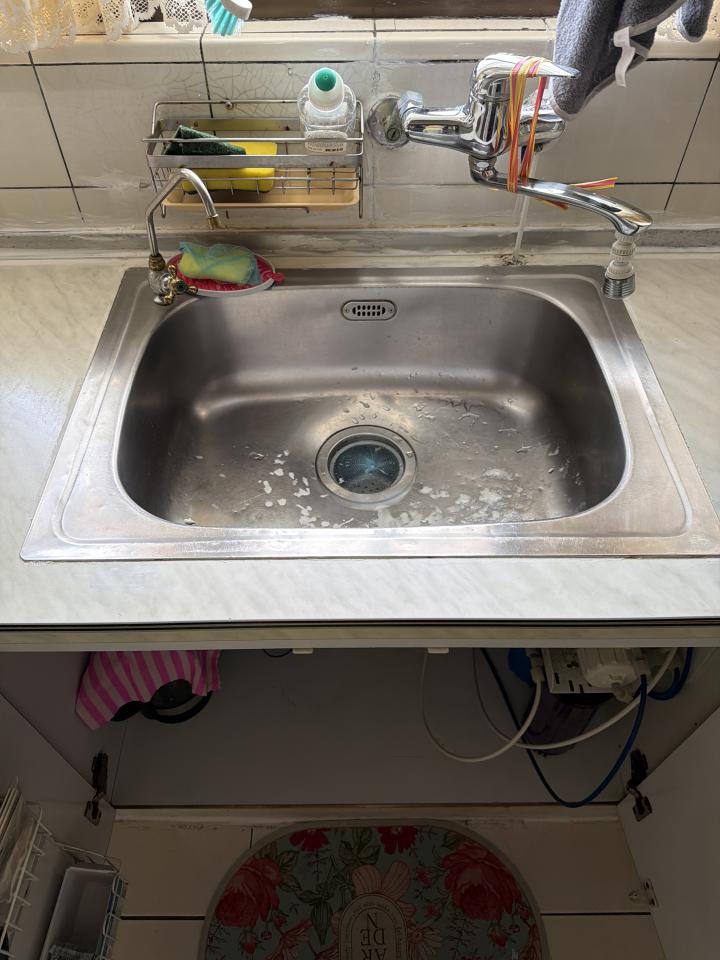 廚房水槽更換案件圖片